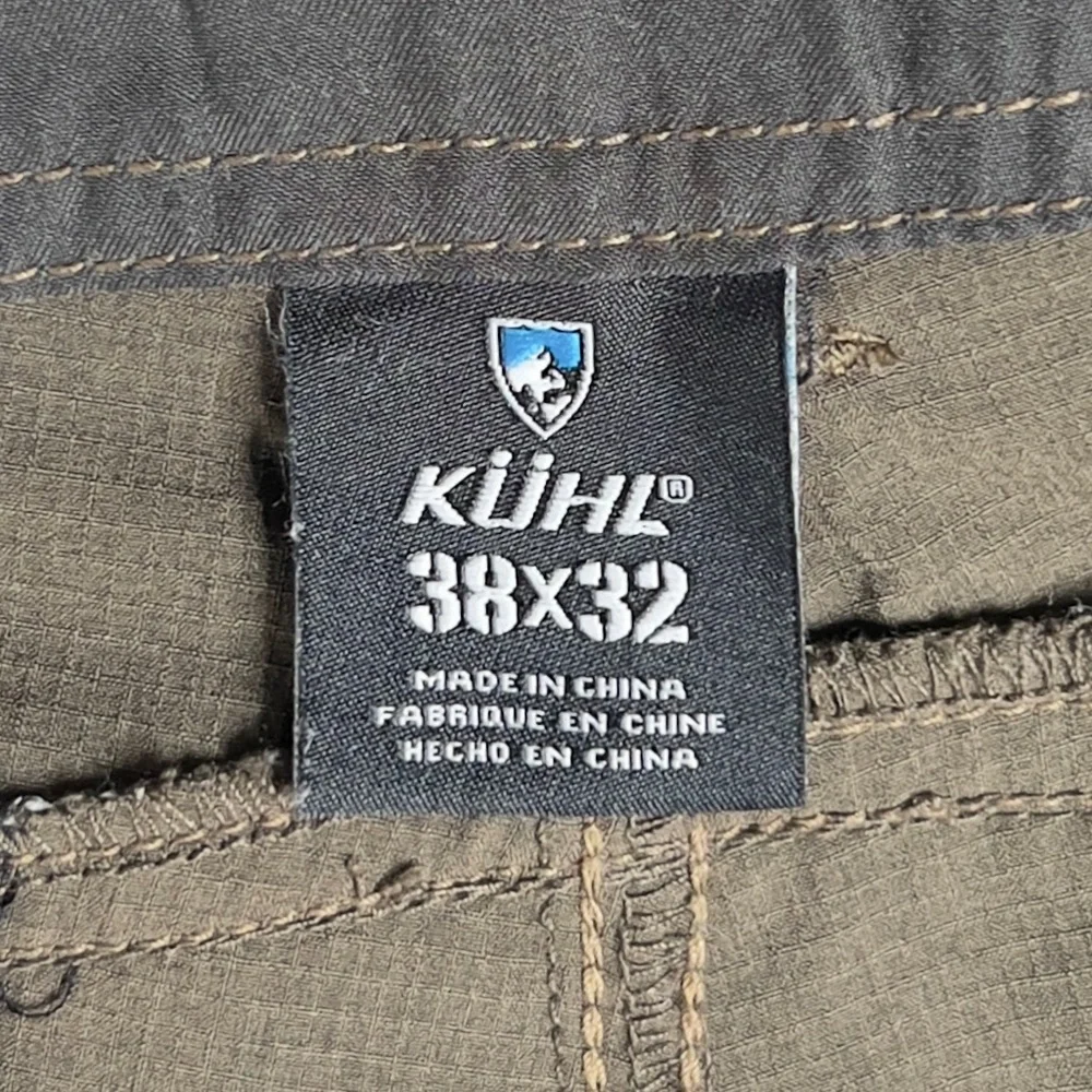 Kuhl Silencr Guide Pants Men's 38x32 Dark Roast Outdoor Hiking Gorpcore 5162 - Picture 5 of 14